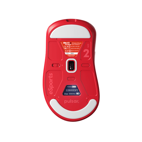 Red Edition] Xlite v3 eS Medium Gaming Mouse – Pulsar Gaming Gears