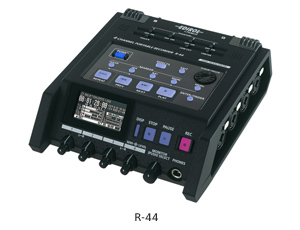 高音質4チャンネル・オーディオ・レコーダー「R-44」発売のお知らせ