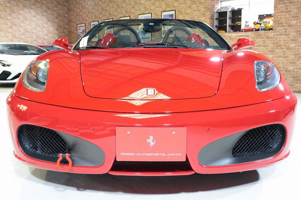 フェラーリ F430スパイダー F1 正規ディーラー車 カーボンパーツ多数
