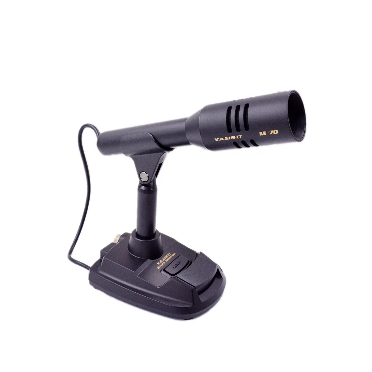 Yaesu M70 Desktop Microphone Enhanced Audio Quality Built-in Low