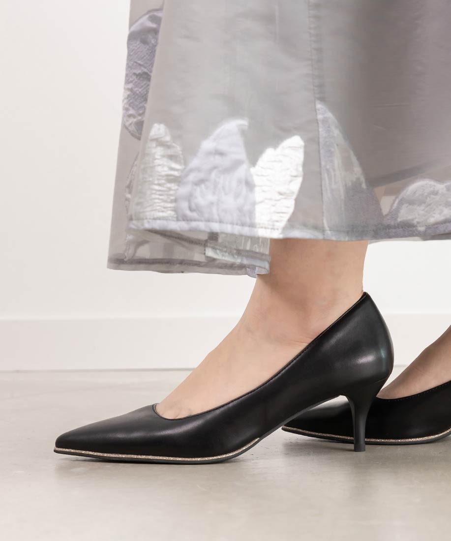 グリッターピースヒールパンプスRANDA公式サイト