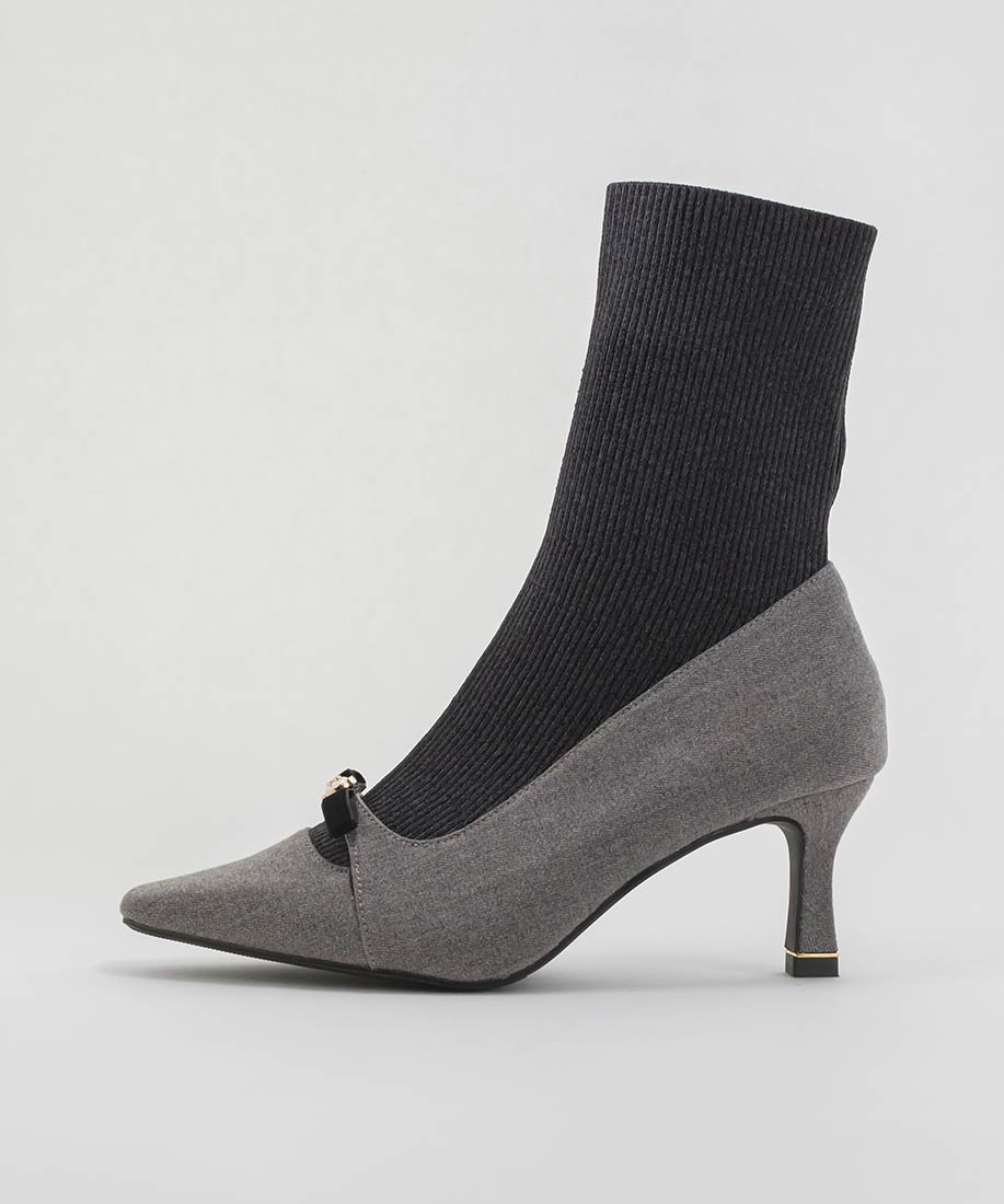 SALE】パールリボンニットドッキングブーツRANDA公式サイト