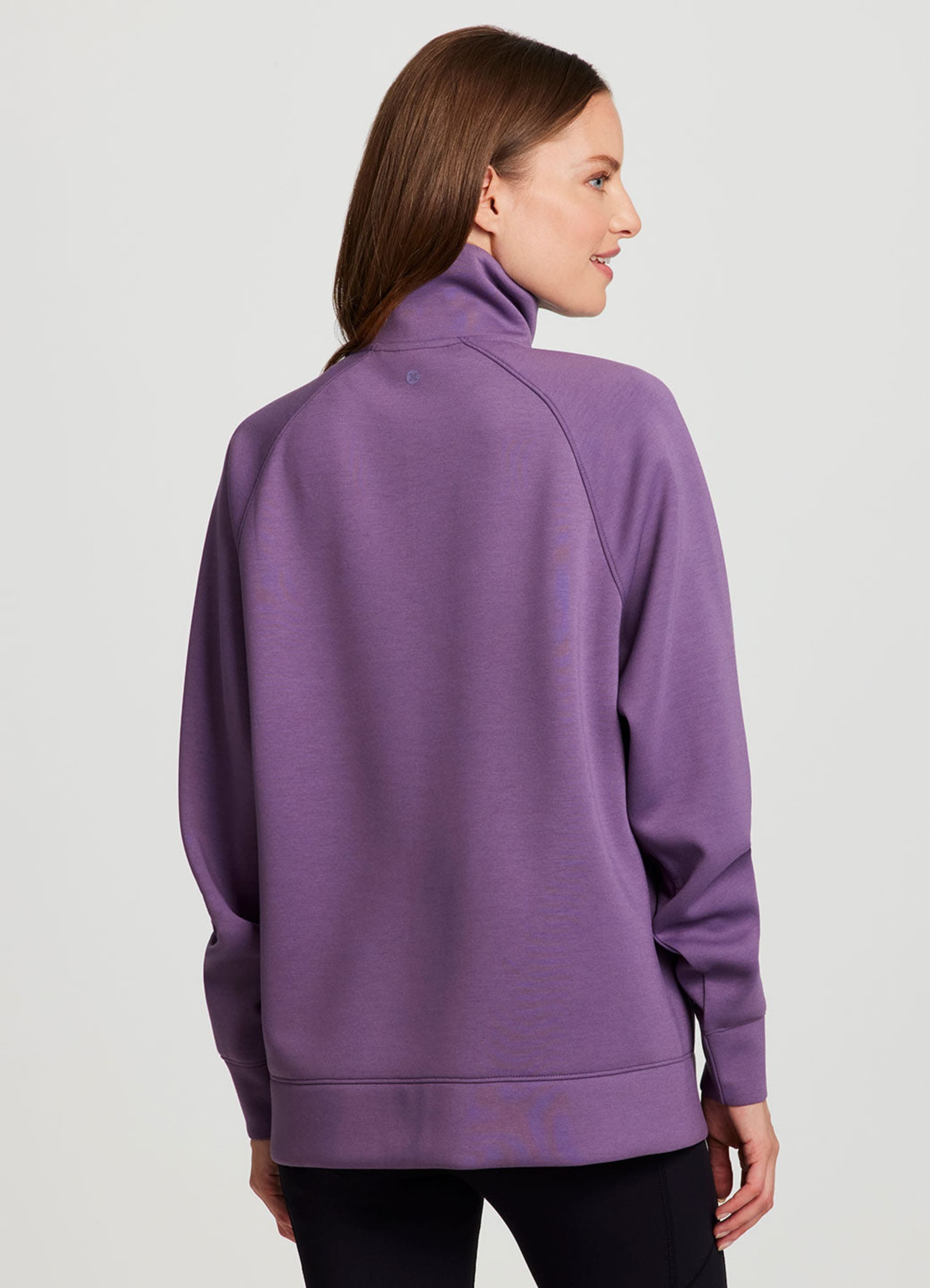 LuxeSoft Oversized Half Zip Pullover - RBX Active