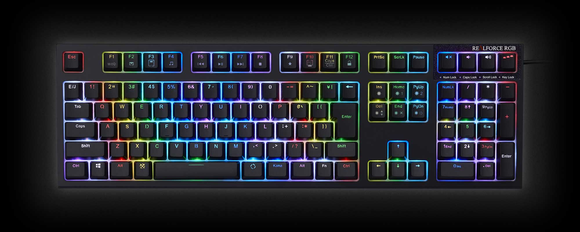 製品 : REALFORCE RGB / R2A-JP4G-BK | REALFORCE | 日本製プレミアム