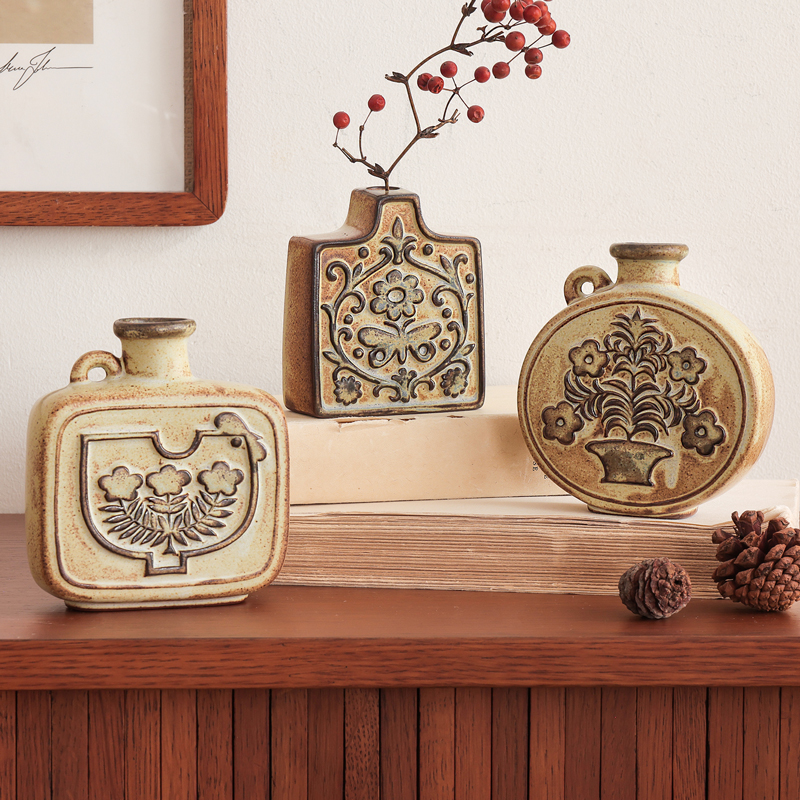 フラワーベース かしわ窯 grip ｜家具・インテリア通販 Re:CENO(リセノ)