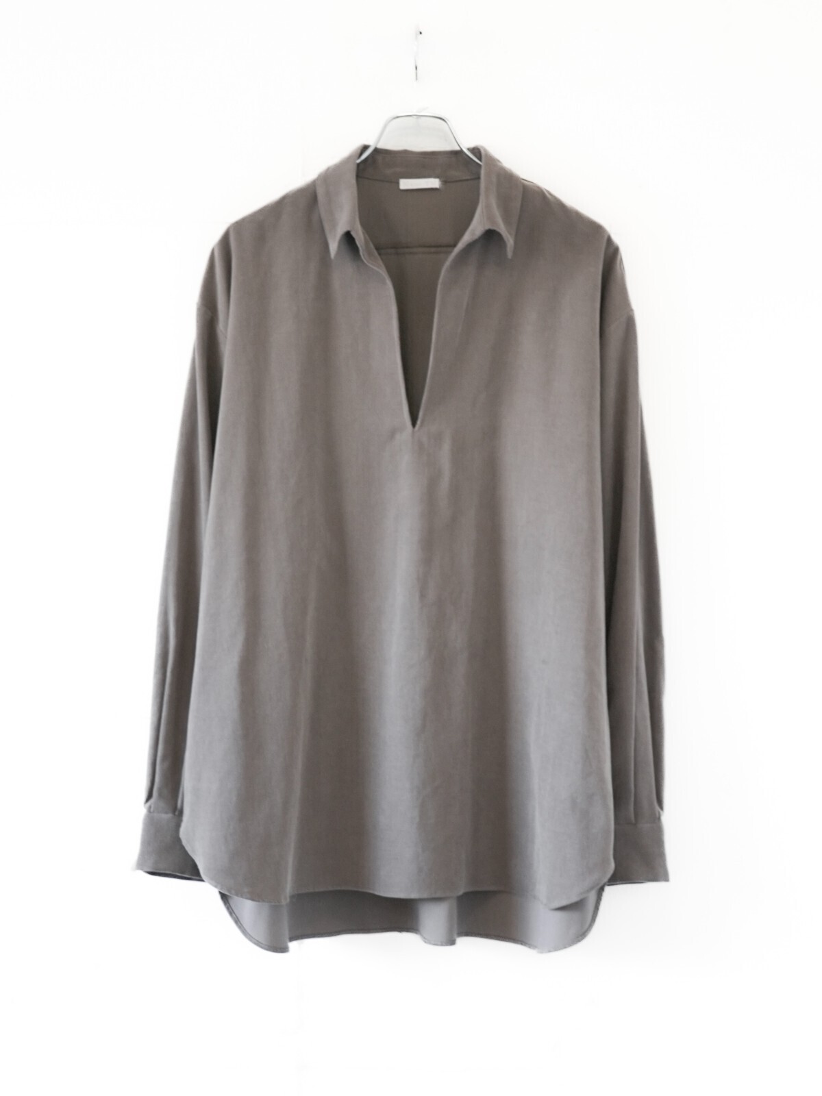 Summer Corduroy Skipper Shirt - Blanc YM WOMENS & MENS｜Official