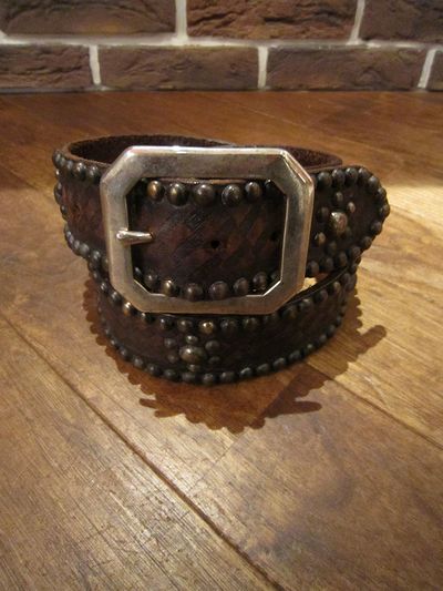 RRL等の通販サイト【RHYTHM】 RRL(ダブルアールエル)STUDS LEATHER