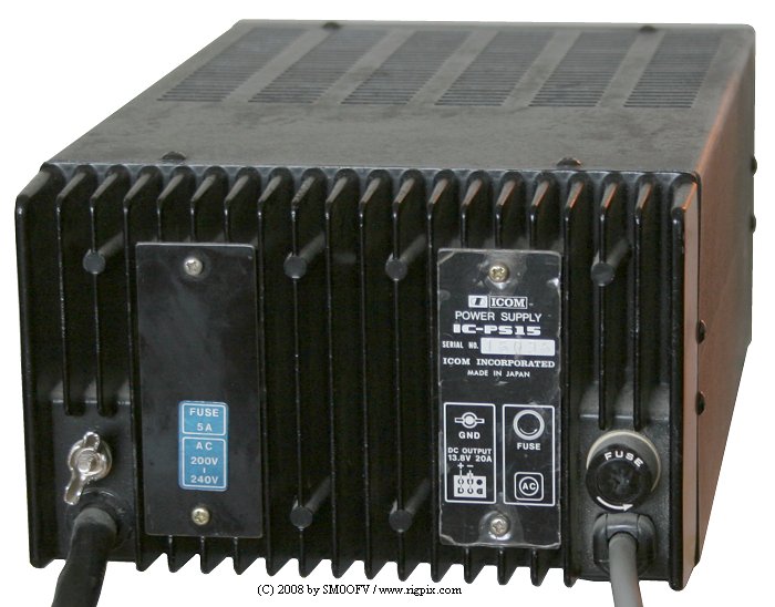 RigPix Database - Power supplies - Icom IC-PS15