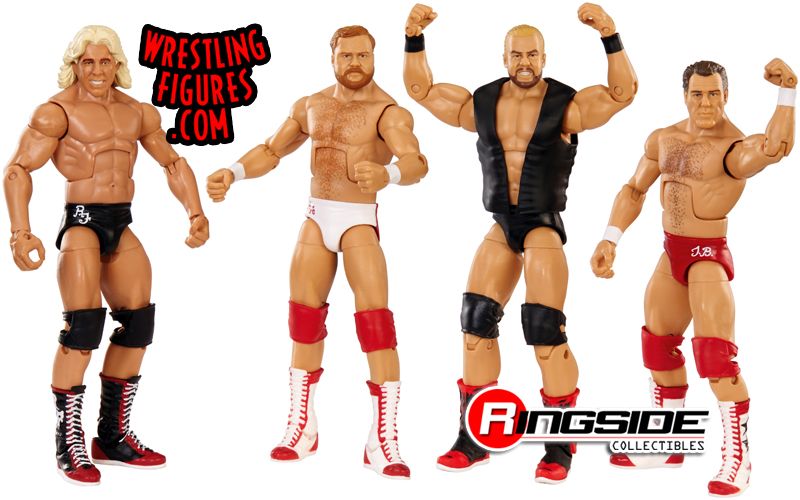 4-Horsemen 4-Pack (Ric Flair, Arn Anderson, Barry Windham & Tully