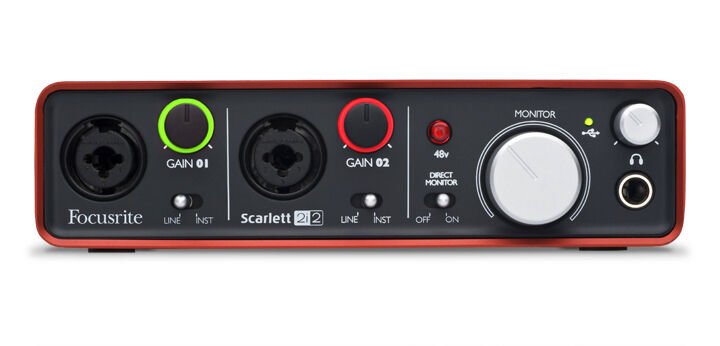 Focusrite Scarlett 2i2 2x2 USB Audio Interface | RK Audio