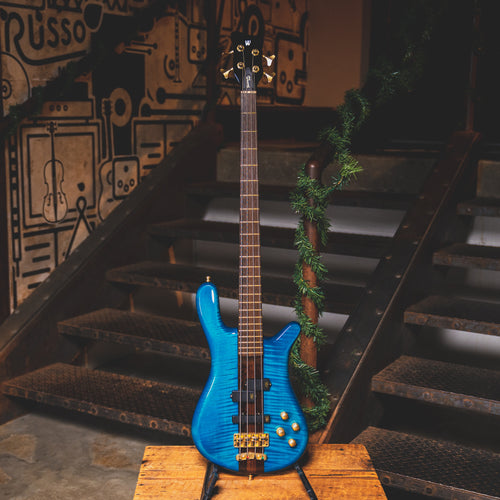 Warwick 2014 Streamer Stage 1 Bass Guitar, Turquoise Stain w/OHSC - Us