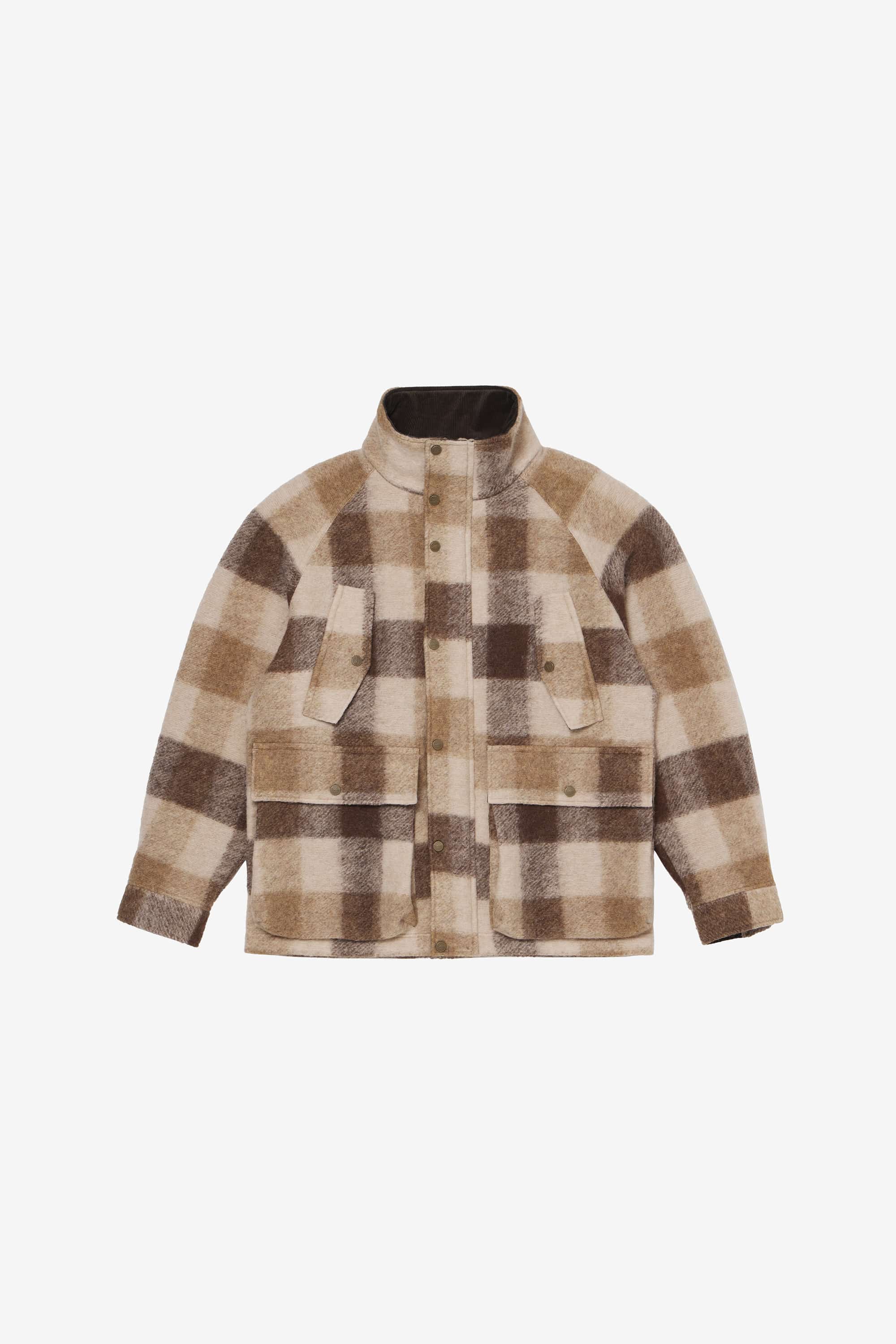 SALE】チェック フリース マウンテン パーカ｜WOOLRICH（ウールリッチ
