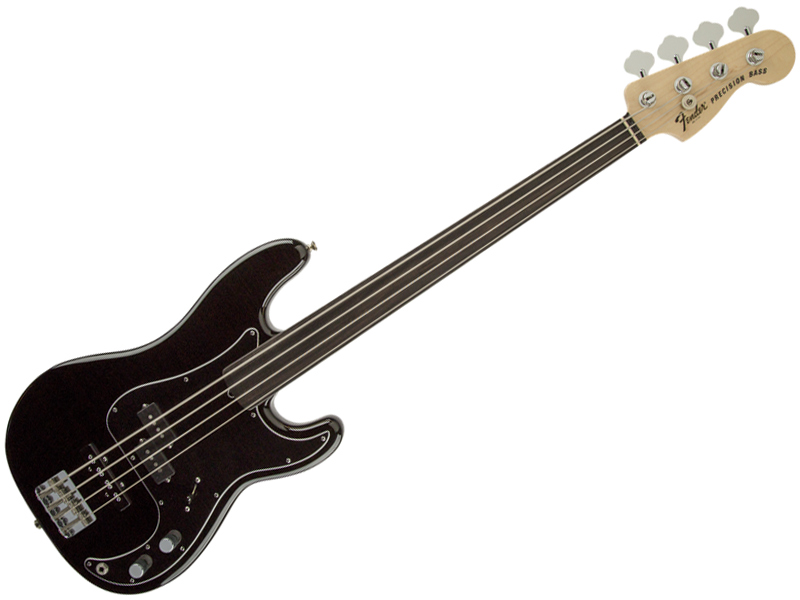 Fender フェンダー Tony Franklin Fretless Precision Bass Black【USA
