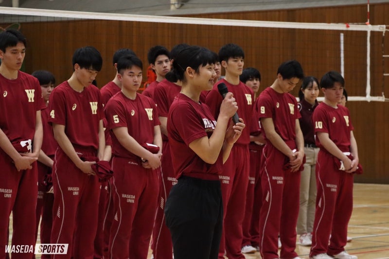 バレー部 新しい背番号！ 女子部・男子部の主将が抱負を語る – 早稲田