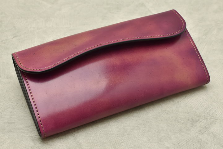 シェルコードバン（マーブル）を使用した革小物について 1 | WILDSWANS