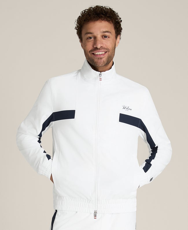 Bright White Grand Slam Jacket | Wilson Sporting Goods