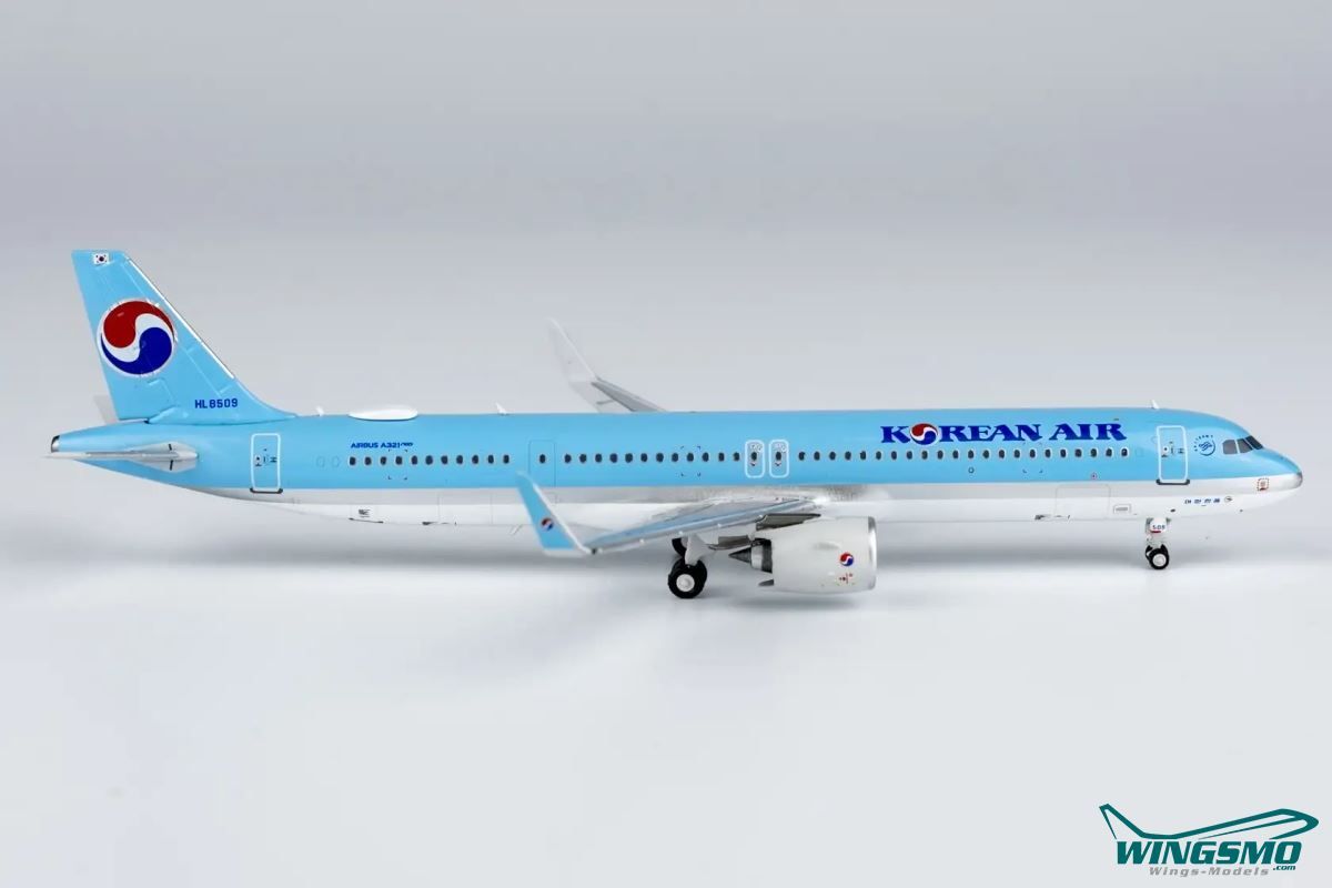 NG Models Korean Air Airbus A321neo HL8509 13096 | WINGSMO.com