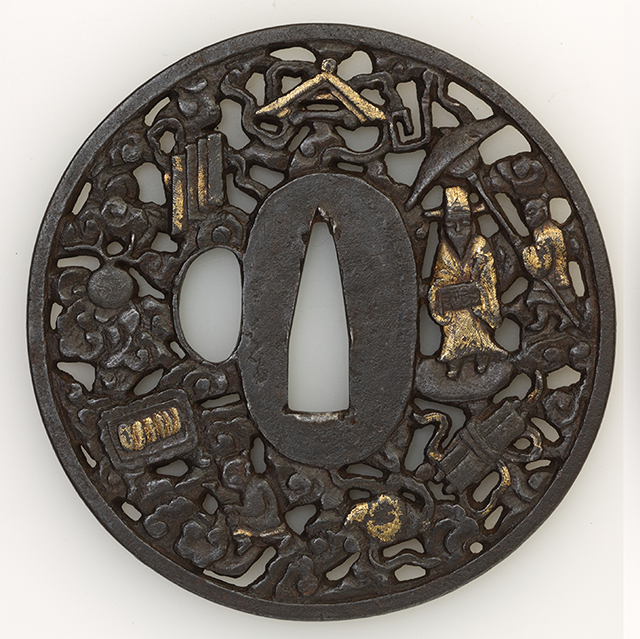 刀剣小町 刀装具 鍔 目貫 縁頭 小柄 笄 柄前 折金 栗形 拵