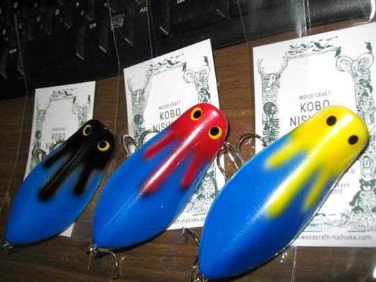 バルサ50、マッドルアーを経て西岡忠司さんのオリジナルブランドが