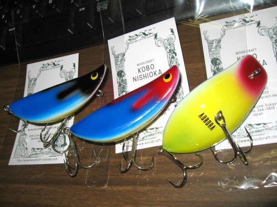 バルサ50、マッドルアーを経て西岡忠司さんのオリジナルブランドが