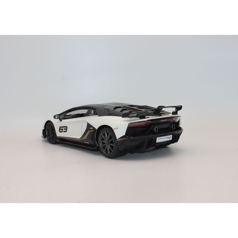 1/14RC ランボルギーニ アヴェンタドール SVJ WHITE 2.4GHZ 6歳 7歳 8