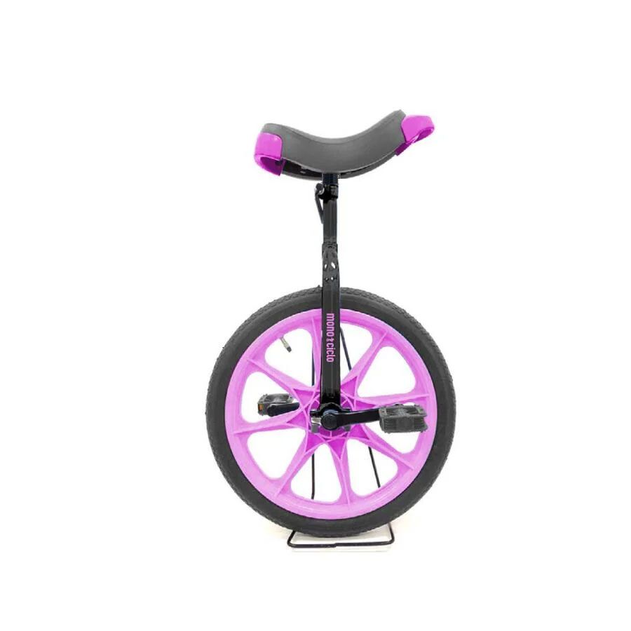 16インチ 一輪車 身長115～132cm モノサイクロ ピンク 子供用 5歳 6歳