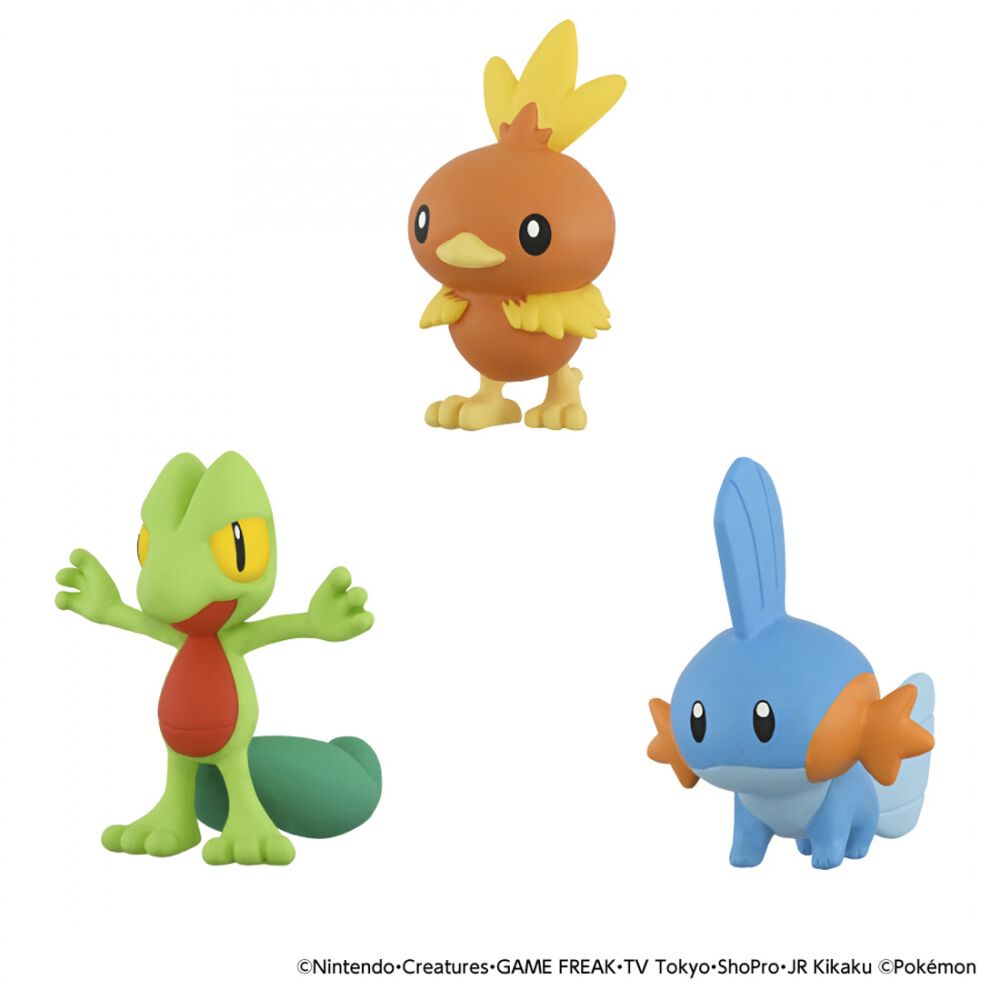 予約受付商品】ポケモン30周年記念 モンコレ旅立ちの3匹セット