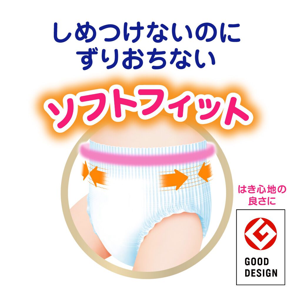 メリーズパンツ さらさらエアスルー ビッグサイズ（12～22kg）46枚