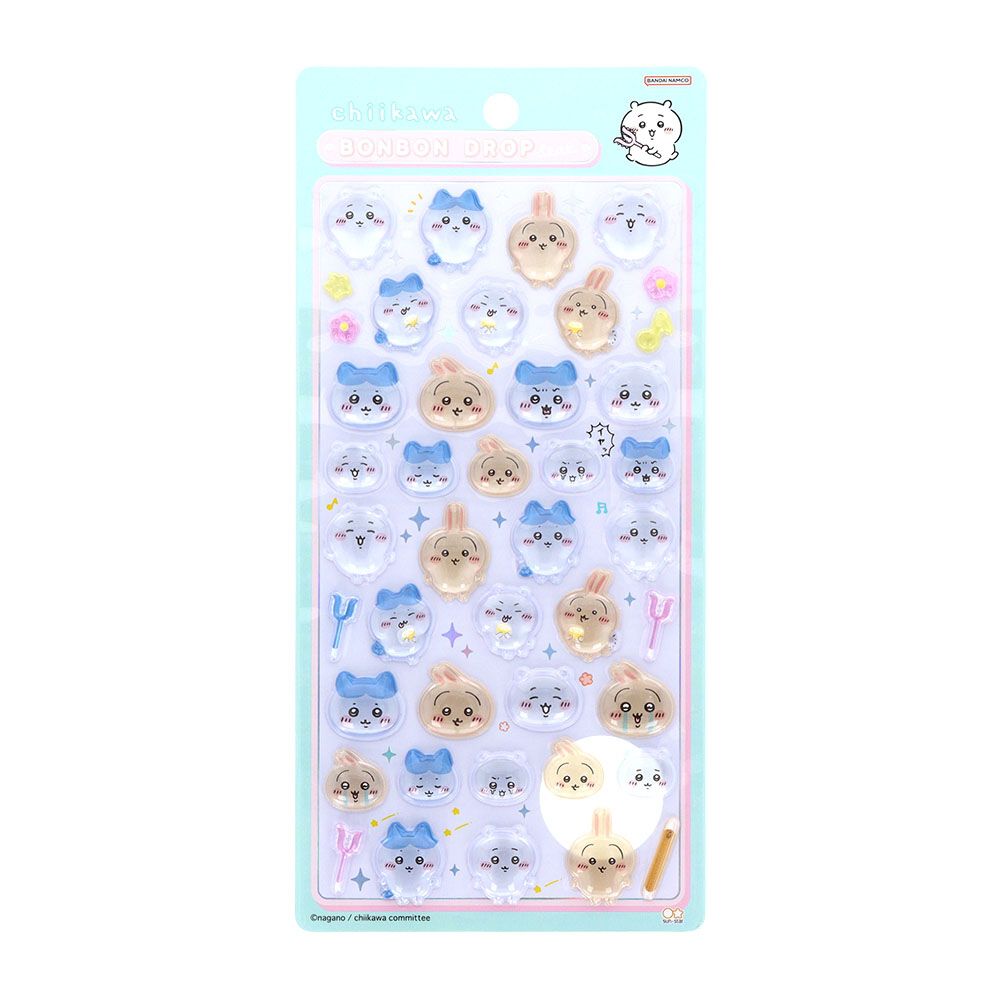 ボンボンドロップシール ちいかわ×ハチワレ×うさぎ | おもちゃ通販の