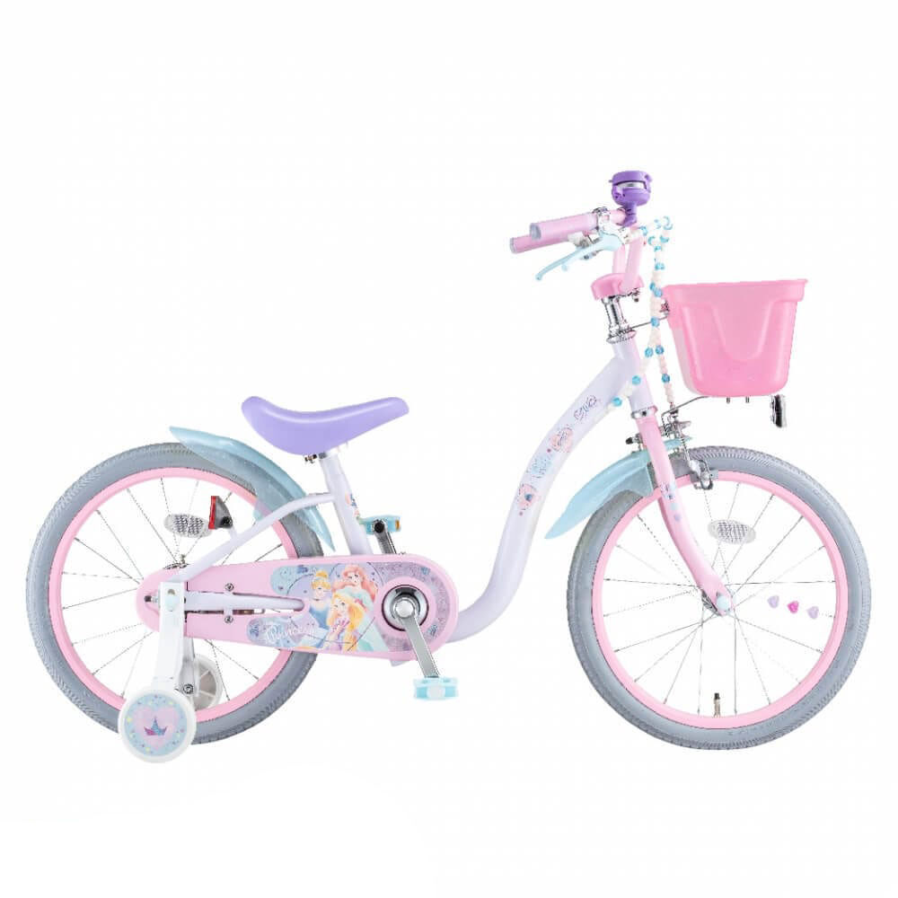 16インチ 身長95～124cm 子供用自転車 ディズニープリンセス ゆめラブS