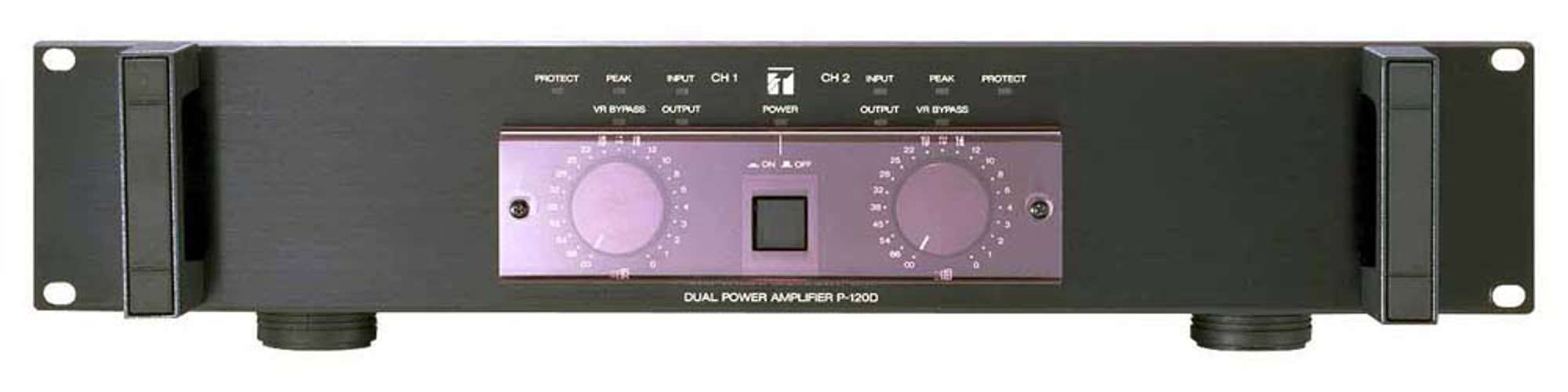 パワ－アンプ 120W×2ch－H (P-120DH) | TOA株式会社