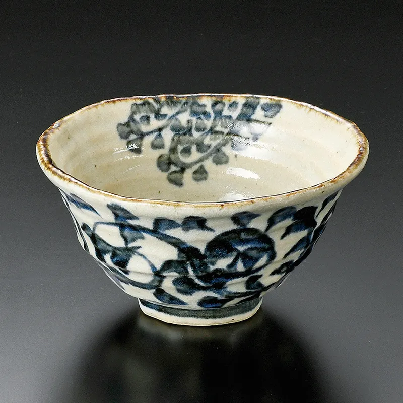 たこ唐草反小鉢(和食器,鉢もの,小鉢)|食器通販の陶磁庵