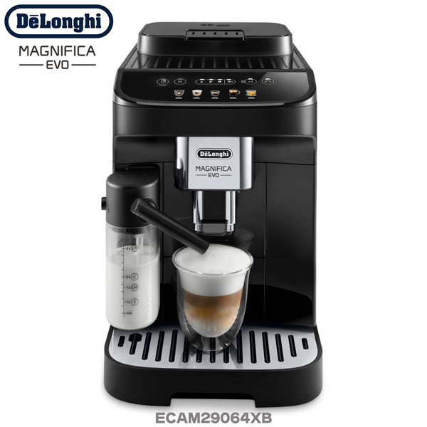 デロンギ マグニフィカ イーヴォ 全自動コーヒーマシン ブラック