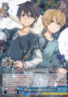 アインクラッド シリカ＆キリト【ヴァイスシュヴァルツトレカお買得