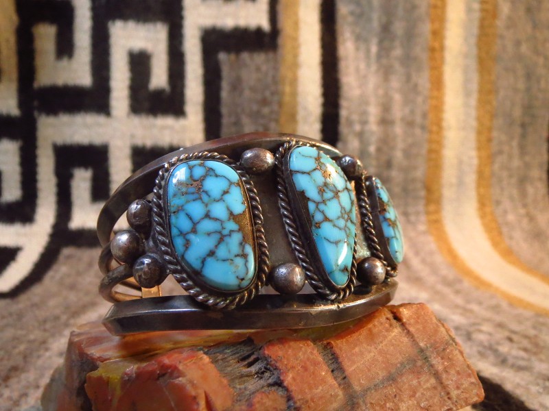 Indian Jewelry ナバホ バングル Fred Harvey 蛇 vintage ナバホ