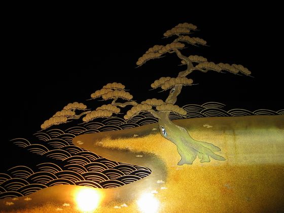 輪島塗座卓・州浜蒔絵 1,595,000円（税込） | 輪島塗の塗師屋 輪島漆器