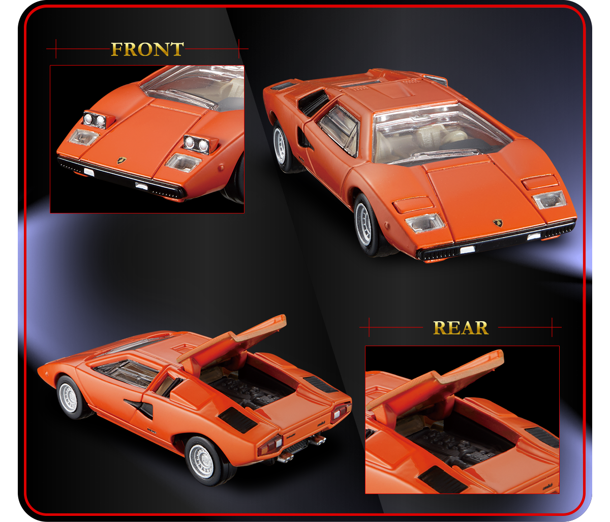 33 ランボルギーニ カウンタック LP 400｜トミカプレミアム｜tomica