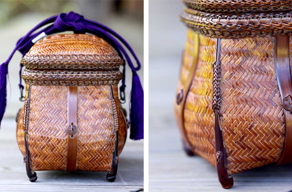 中国古美術/緑泥竹林笹竹紋茶壺/(底款:朱可心)【保存箱付】 中国古美術