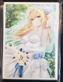 ミッドナイトブルー ミニカードスリーブ ウエディング 閃刀姫 レイ