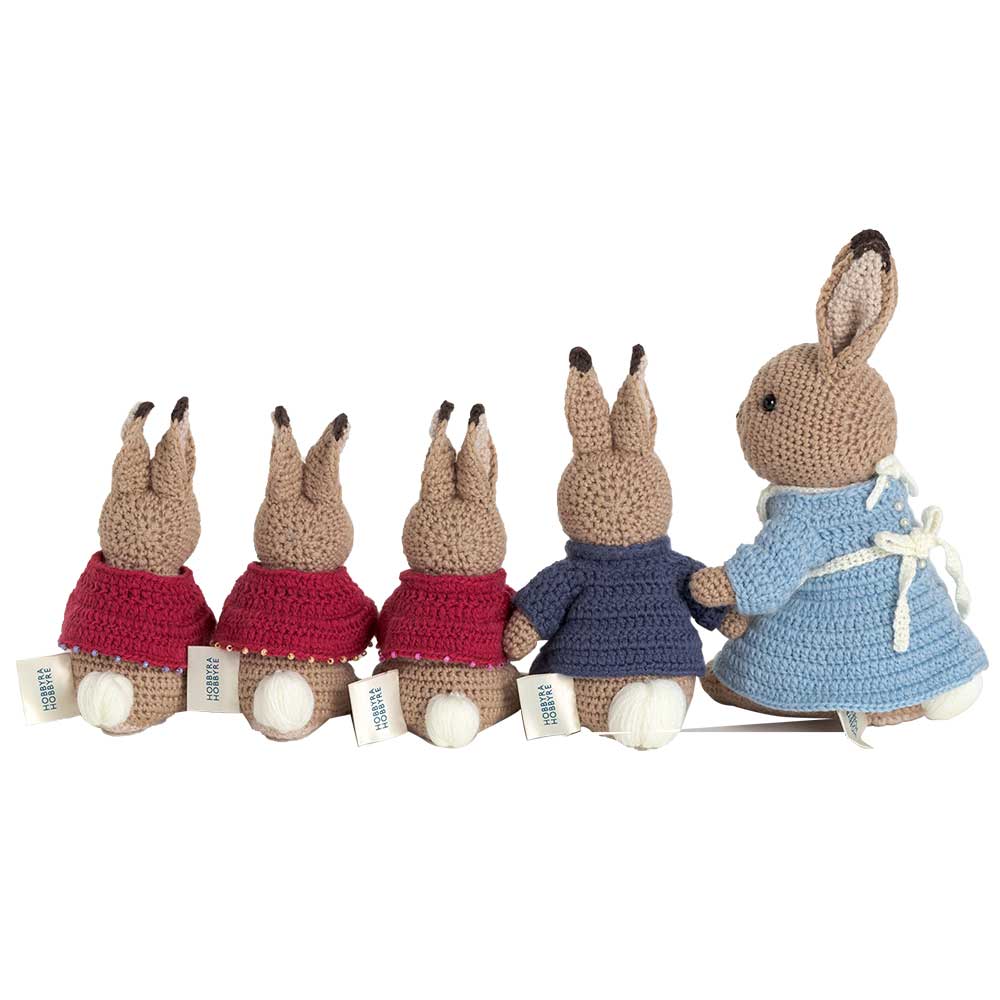 編みぐるみ〈ピーターラビット（TM）ファミリー〉: キット｜手づくり