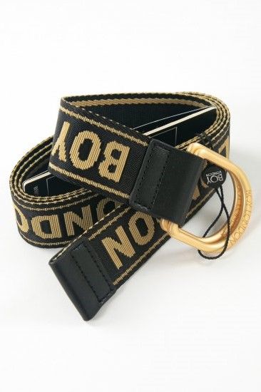 BOY LONDON - NYLON RING BELT ベルト / BLACK 【BOY LONDON】 | BRYAN