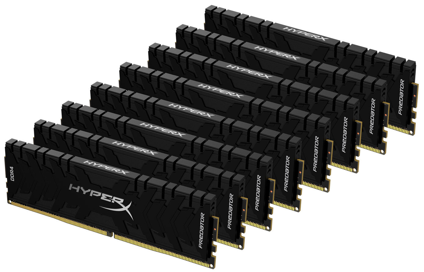 HyperX Adds New Predator DDR4 RGB and FURY DDR4 RGB Memory Modules