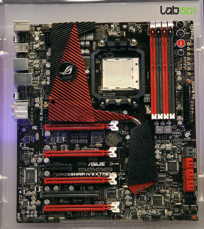 ASUS ROG Crosshair IV Formula and Extreme Motherboards Pictured