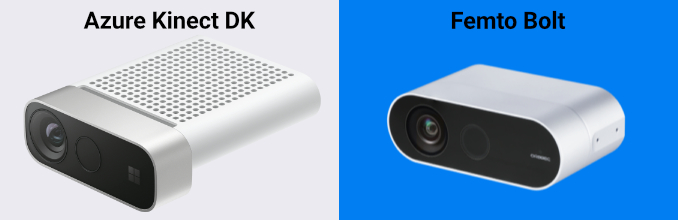 機能比較】Azure Kinect DK と Orbbec Femto Bolt の違いは？ | 研究