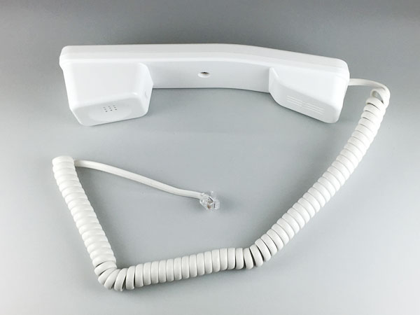 TD810(W)/TD820(W)用 受話器・カールコード ホワイト 新品 | 通信機器