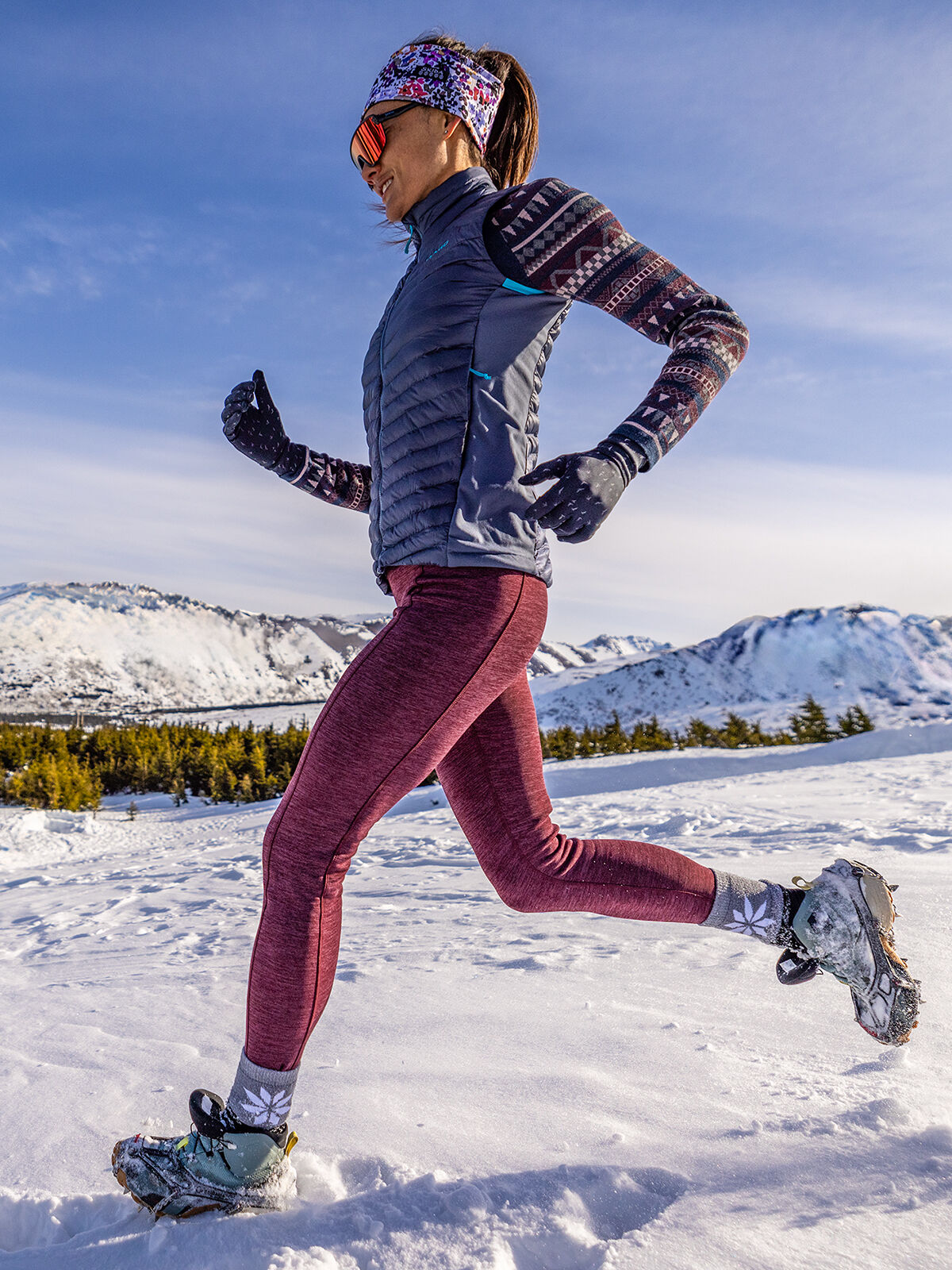 Women's Super Power 1/4 Zip Sweater: Chamonix | Title Nine