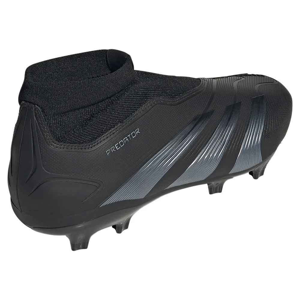 adidas Predator League Laceless FG サッカーシューズ 黒| Goalinn