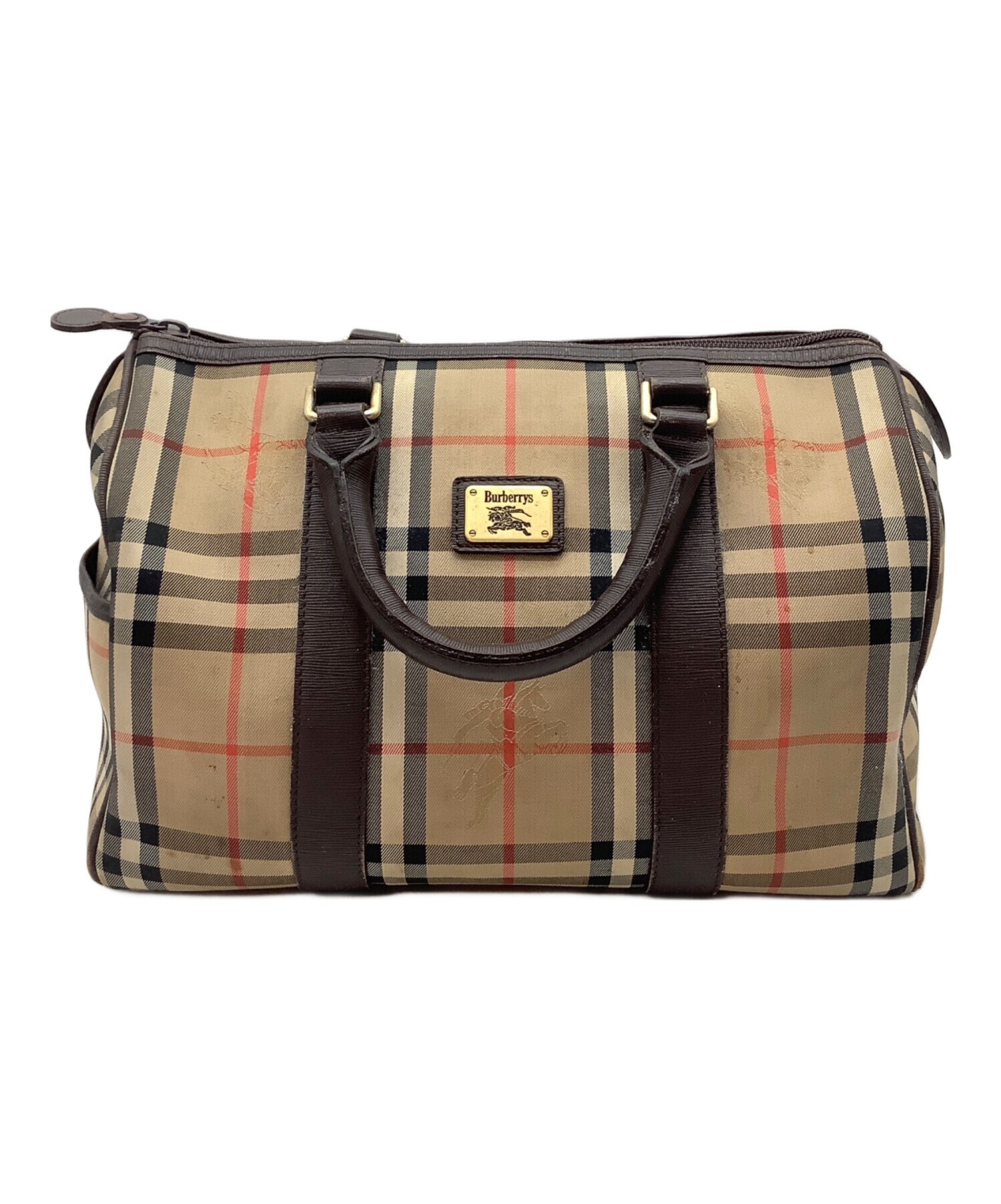中古・古着通販】Burberry's (バーバリー) ノバチェック ボストン