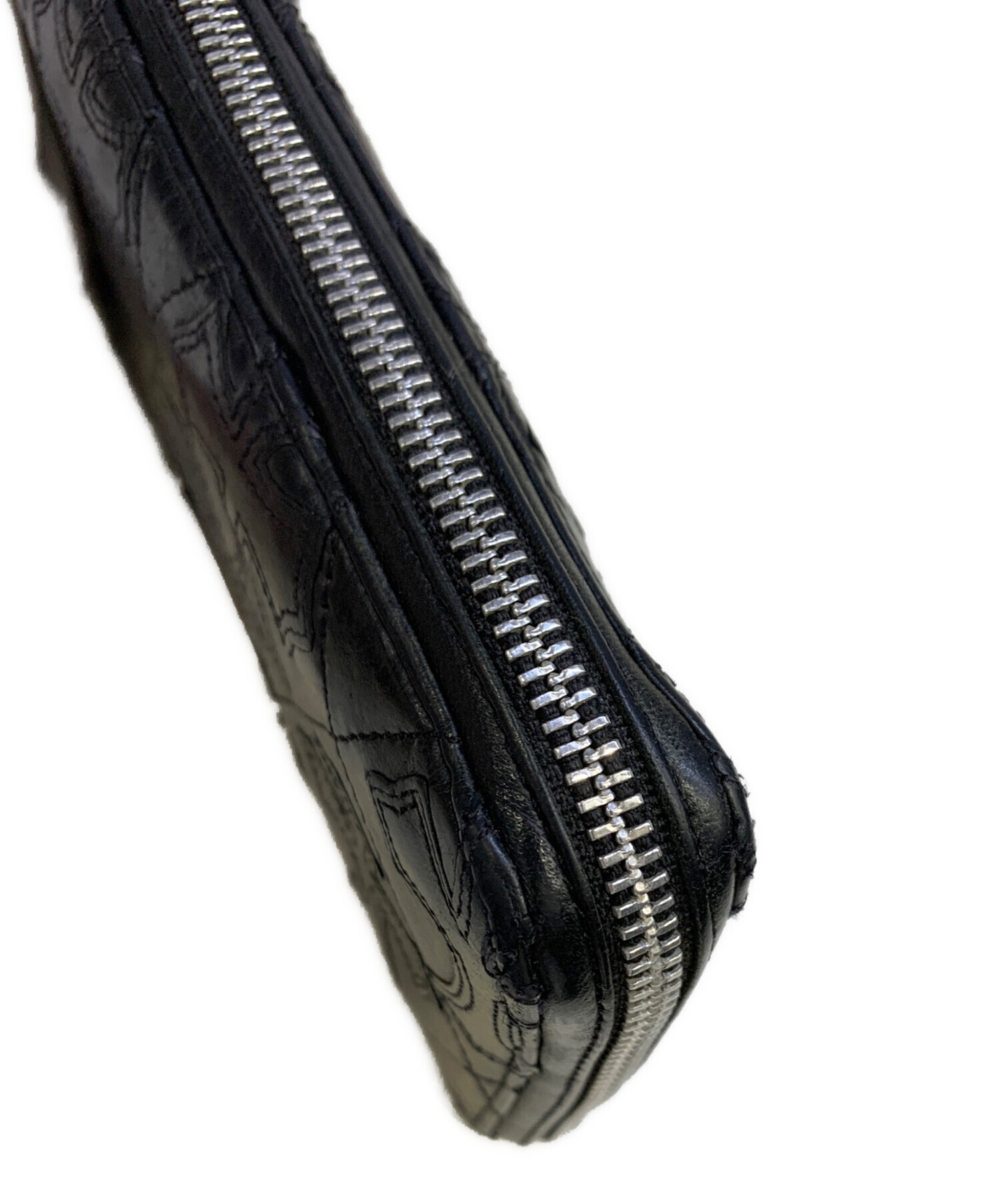 中古・古着通販】CHROME HEARTS (クロムハーツ) 長財布 ブラック