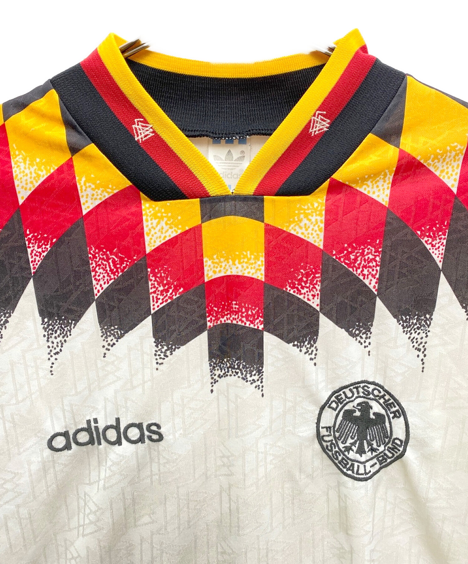 中古・古着通販】adidas (アディダス) サッカーユニフォーム ホワイト